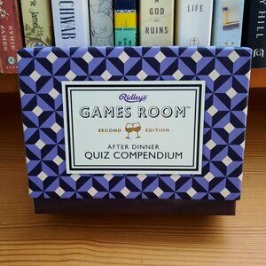 Ridley's Games Room After Dinner Quiz Compendium (NWOT)
